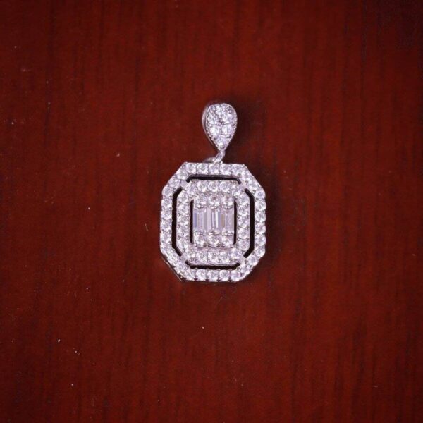 مدال نقره میکرو طرح امرالدکات کد 21427 - Image 2