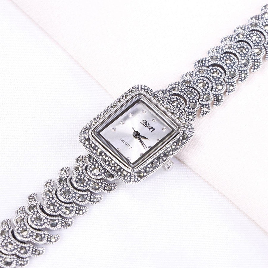 dc1ada65-f9a6-4676-8387-5742ea5b76fa.jpg ساعت نقره سما کد 18141 - Image 1