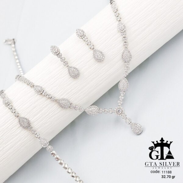 سرویس نقره مارسا جواهری کد 11188 - Image 3