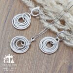 نیم ست نقره میکرو کد 16616 - تصویر 3