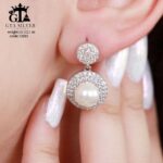 سرویس نقره میکرو زنجیری مروارید خور کد 12055 - Image 4