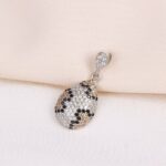 مدال نقره میکرو رنگی کد 21498