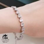 دستبند نقره میکرو کد 22160 - Image 3