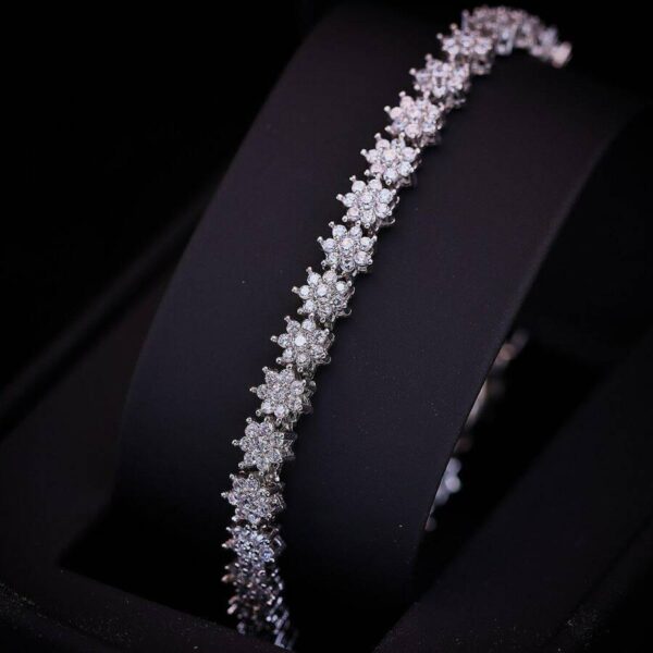 دستبند نقره آریسان کد 1017 - تصویر 2