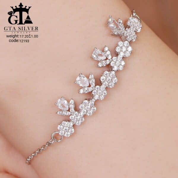 سرویس نقره میکرو زنجیری کد 12193 - تصویر 4