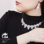 سرویس نقره مارسا طرح امرالدکات کد 11191 - Image 2