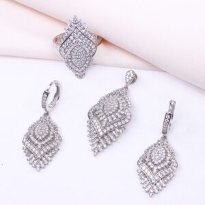 نیم ست نقره میکرو کد 16075