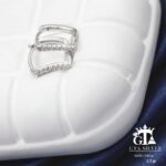 گوشواره نقره میخی میکرو کد 25014 - Image 3