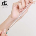 دستبند نقره میکرو کد 22127 - Image 3