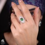 نیم ست نقره کد 16683 - Image 4