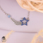 مدال نقره زنانه ستاره میکرو کد 21935 - Image 3