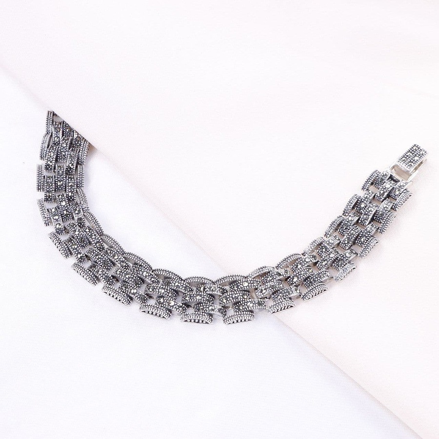 e6f863ad-06bf-44cf-a3ba-837ed8471c0d.jpg دستبند نقره مارگازیت کد 37001 - تصویر 1