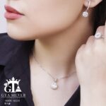 نیم ست نقره میکرو کد 16235 - Image 3