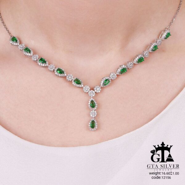 سرویس نقره میکرو زنجیری کد 12156 - Image 3