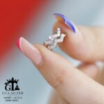 گوشواره نقره میخی میکرو کد 25021 - تصویر 3