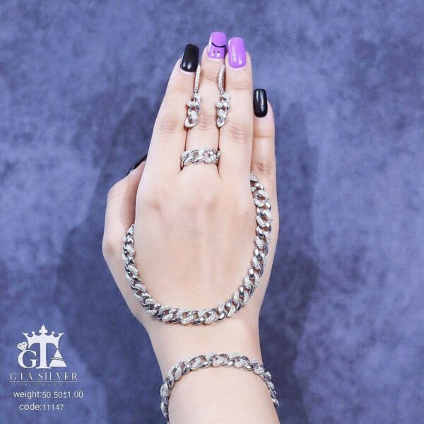 سرویس نقره مارسا طرح کارتیر کد 11147 - Image 2