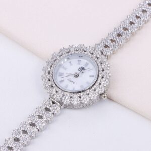 ساعت نقره GTA طرح فلاور کد 19092