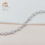 دستبند نقره میکرو کد 22116