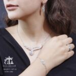 سرویس نقره میکرو زنجیری کد 12086 - Image 2