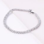 دستبند نقره میکرو کد 22021