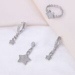 نیم ست نقره میکرو کد 16238