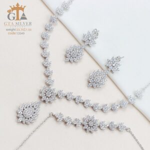 سرویس نقره میکرو زنجیری کد 12049