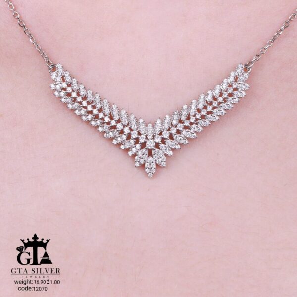 سرویس نقره میکرو زنجیری کد 12070 - Image 3