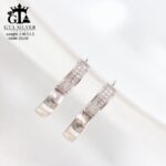 گوشواره نقره میخی میکرو کد 25029 - Image 4