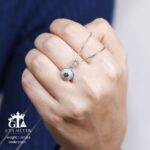 مدال نقره میکرو سایز متوسط کد 21825 - Image 3