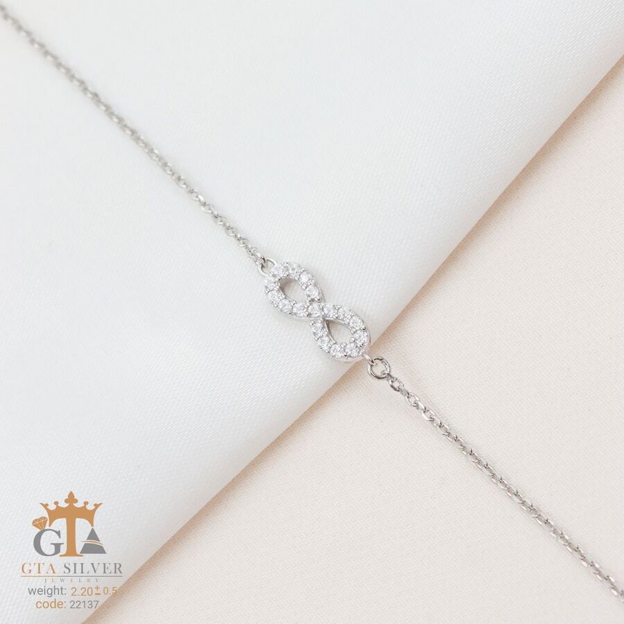 efeaab87-ad6c-476b-a985-e56a02cfa2b8.jpg دستبند نقره زنانه میکرو طرح بینهایت کد 22137 - تصویر 1