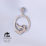 مدال نقره میکرو فرشته کد 21673 - Image 3