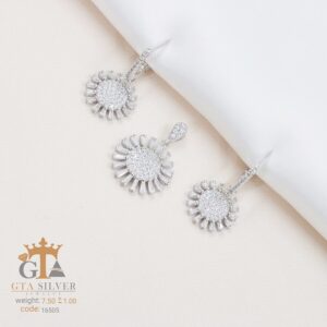 نیم ست نقره میکرو کد 16505