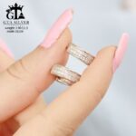 گوشواره نقره میخی میکرو کد 25029 - Image 3