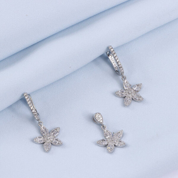 نیم ست نقره میکرو کد 16341 - تصویر 2