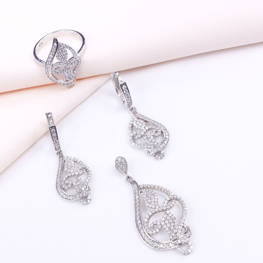 f0764f68-70e6-49f0-9569-56174a0222f2.jpg نیم ست نقره میکرو کد 16103 - Image 1