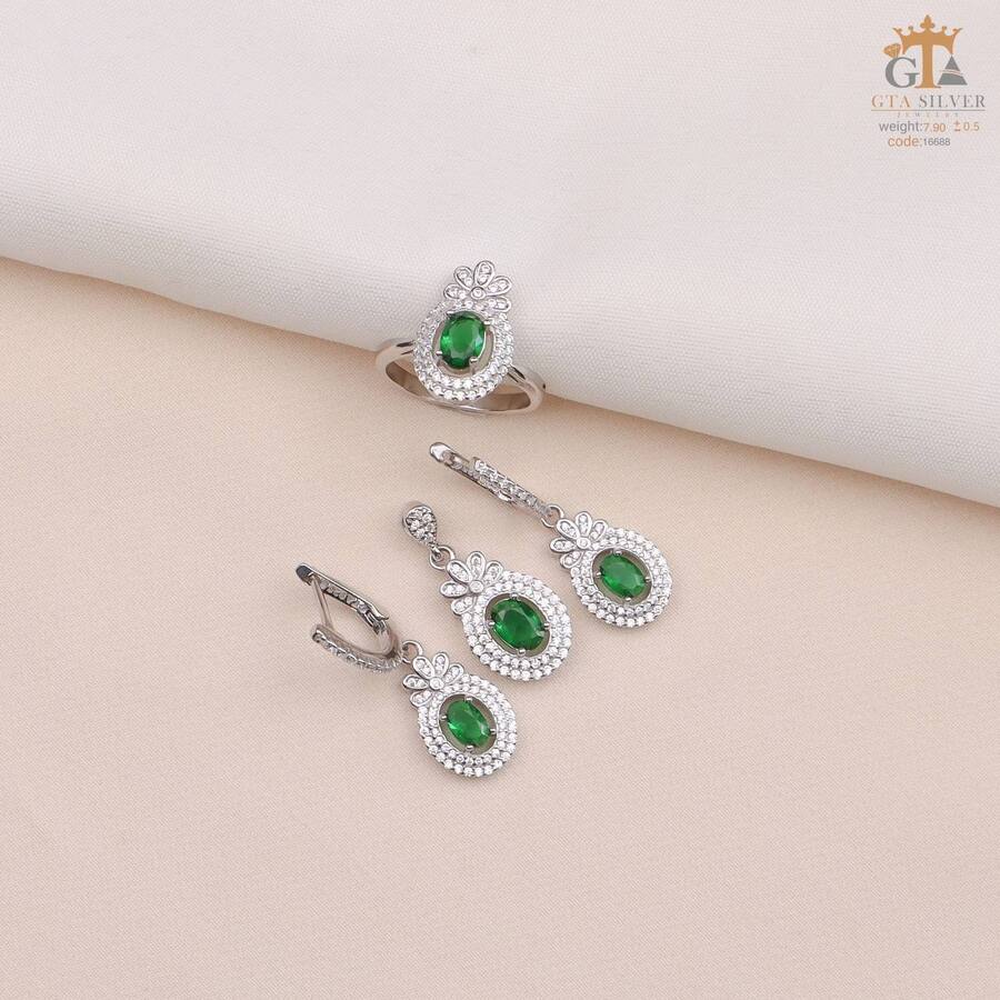 f09a30d9-f205-4527-b78f-a1e770f2c8b7.jpg نیم ست نقره کد 16688 - Image 1