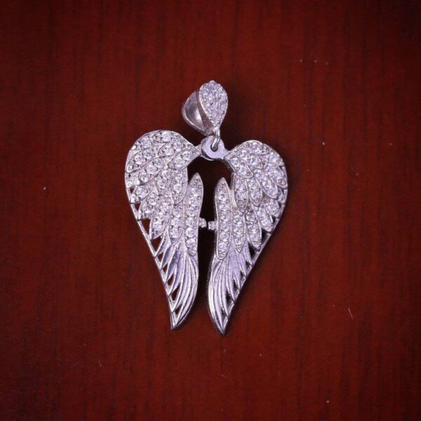 مدال نقره میکرو طرح بال کد 21453 - Image 2