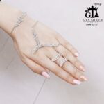 سرویس نقره میکرو زنجیری کد 12131 - تصویر 4