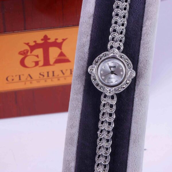 ساعت نقره سما کد 18103 - Image 2