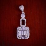 مدال نقره میکرو طرح امرالدکات کد 21343 - Image 2