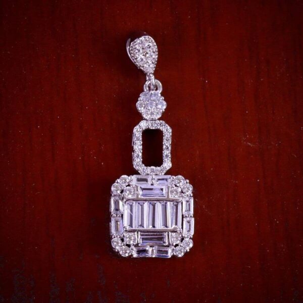 مدال نقره میکرو طرح امرالدکات کد 21343 - Image 2