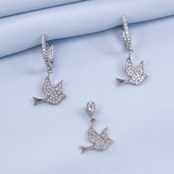 نیم ست نقره میکرو کد 16383 - تصویر 2