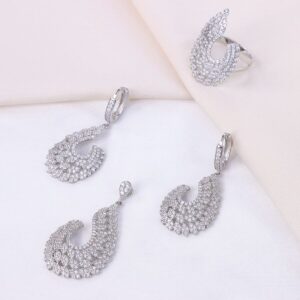 نیم ست نقره میکرو کد 16309