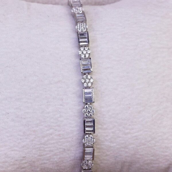 دستبند نقره میکرو کد 22017 - تصویر 3