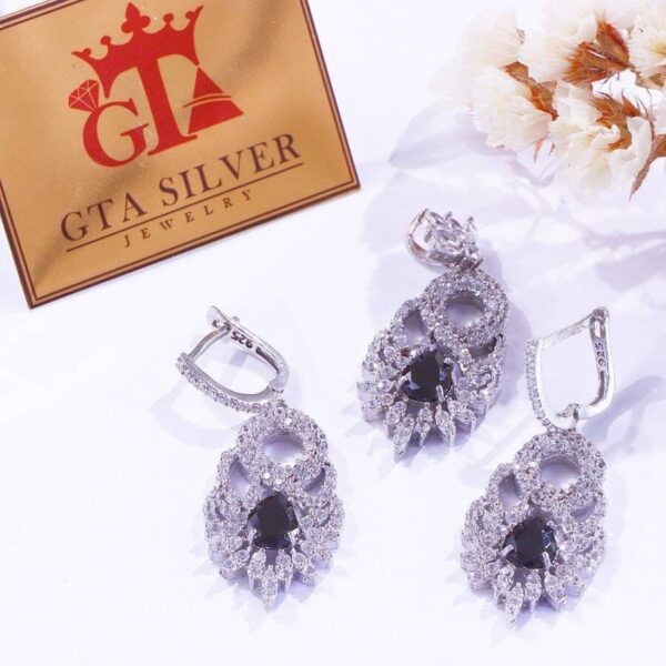 نیم ست نقره میکرو کد 16220 - تصویر 2