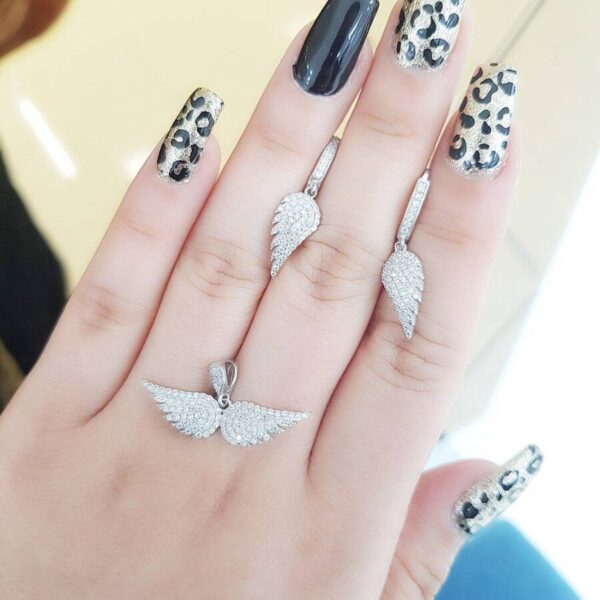 نیم ست نقره میکرو کد 16106 - تصویر 2