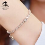 دستبند نقره میکرو کد 22148 - تصویر 3