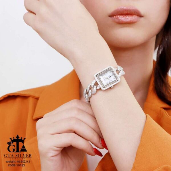 ساعت نقره GTA طرح کارتیر کد 19183 - Image 2