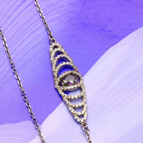 سرویس نقره میکرو زنجیری کد 12032 - Image 2