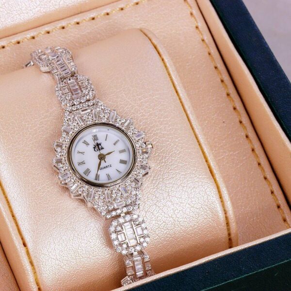 ساعت نقره GTA امرالدکات طرح خورشیدی کد 19080 - Image 2